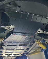 Защита двигателя для Chevrolet Bolt EUV под радиатор и коробку