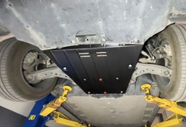 Titan Захист переднього двигуна Toyota BZ4X з 2022 року сталь 2мм