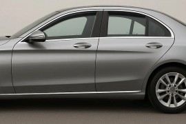 Вставні вітровики Mercedes C W205 14-21 комплект 4шт