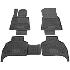 Резиновые коврики Bmw X5 G05 2018+ полноразмерные 3D дизайн