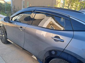 NIKEN Вітровики вікон Nissan Ariya з хромом молдингами 2022+ на скотчі