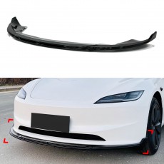 Тюнинг обвес переднего бампера Tesla Model 3 рестайл 2025+ ABS пластик