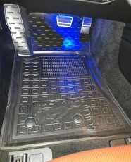 Коврики в салон для Ford Mustang 6 поколения 15-23 4шт