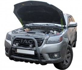 Газовые упоры капота Jac T6 с 2016 года 2шт
