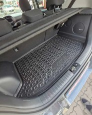 Коврик багажника Kia Soul EV верхняя полка 2019+ 3D дизайн