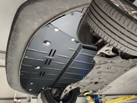 Защита мотора Kia Niro 1 Electric увеличенная под радиатор и коробку 16-22