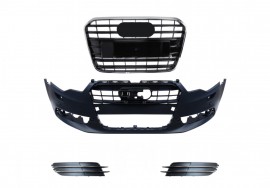 Передний бампер Audi A6 C7 2011-2014 ABS пластик