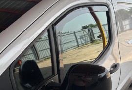 Вставные ветровики для Fiat Doblo 3 2022+ комплект 2шт черные