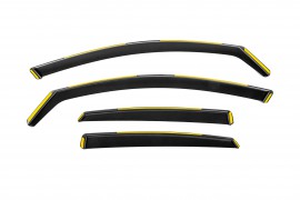 Вставные ветровики Audi A6 C7 седан под уплотнительные резинки дверей 2шт