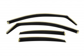 Вставные ветровики окон Audi A5 седан 07-15 под резинку 4шт