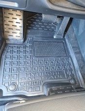 Коврики в салон Hyundai Palisade 2 поколения на 2 ряда борт 25мм