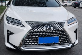 Решетка для Lexus RX 4 поколения дорестайл 2015-2019 в дизайне RX 20-22 хром