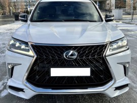 Решетка для Lexus LX570 450 рестайл 2015-2021 дизайн TRD