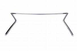 Хром молдинг грати верх TRD / SAMURAI Lexus LX 570 450 15-21 напівматовий хром