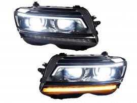 Full Led фари Volkswagen Tiguan 2 2017-2023 комплект 2шт комплектні з блоками