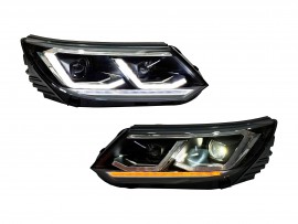 Фары Volkswagen Tiguan 1 рестайл Full Led 2012-2017 комплект 2шт