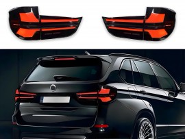 Задні LED стопи BMW X5 F15 2013-2018 в дизайні G05 комплект 2шт
