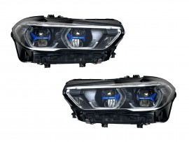 Laser фары BMW X5 G05 F95 дорестайл 2018-2022 комплект 2шт с блоками