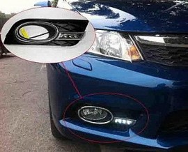 Дневные ходовые огни Хонда Цивик 9 Хэтчбек (ДХО для Honda Civic 9 5D DRL)