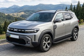 Подножки Renault Duster 3 2024+ Tayga Black алюминий