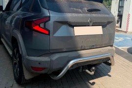 Защитная дуга заднего бампера Renault Duster 3 2024+ нержавейка