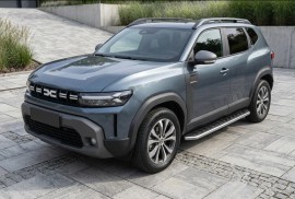 Боковые пороги для Renault Duster 3 поокления 2024+ 2шт Fullmond