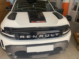 Дефлектор капота Renault Duster 3 2024+ чорний