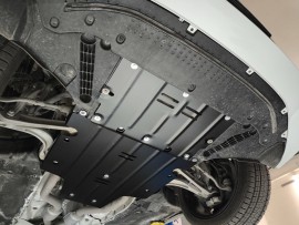 Защита двигателя Audi A6 C8 2018-2025 под мотор и коробку сталь 2мм