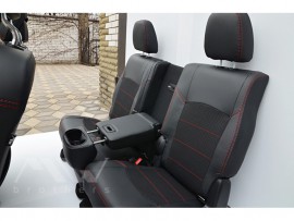 Чохли для Dodge Journey серія Dynamic Style на 2 ряди