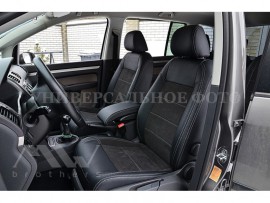 Чехлы для Toyota Prado J250 2023+ серия Leather арпатек + алькантара