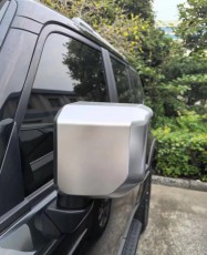 Хром накладки на зеркала Toyota Prado J250 ABS пластик на скотче