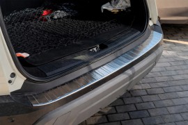 Хром накладка на задній бампер Nissan X-Trail T33 E-Power 2022+