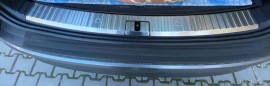 Хром накладки на поріг багажника Skoda Kodiaq 1 2016-2023 нержавіюча сталь