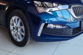 Хромированные накладки на противотуманки Skoda Scala 2018+ 2шт