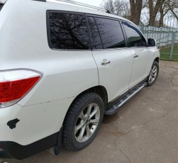 Erkul  Подножки для Toyota Highlander 2 комплект 2шт дизайн Sunrise