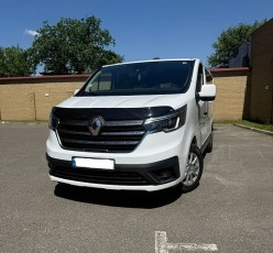 Дефлектор капота для Renault Trafic 3 рестайл 2021+ на кліпсах
