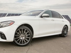 AMG пороги Mercedes E-Class W213 2016-2023 комплект 2шт ABS пластик