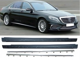 AMG пороги Mercedes W213 S-Class 2013-2020 короткая база 2шт