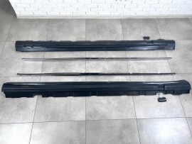 AMG пороги для Mercedes S-Class W222 LONG 13-20 ABS пластик