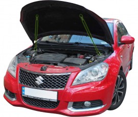 Газові упори капота Suzuki Kizashi 2009-2016 2шт