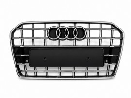Решетка радиатора Audi A6 C7 2015-2017 4GD853651LM T94