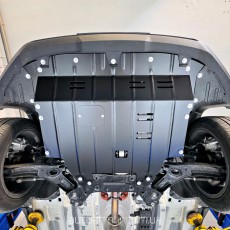 Titan Захист двигуна Changan CS35 Plus 2021+ збільшений під радіатор та коробку