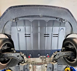 Захист картера двигуна Volkswagen Touran 1 з Webasto 2003-2015 сталь 2мм