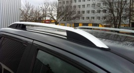 Рейлинги на Фольксваген Амарок  Crown алюминий (рейлинги Volkswagen Amarok)