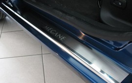 Накладки на пороги Рено Меган 3 (захисні накладки Renault Megane 3)