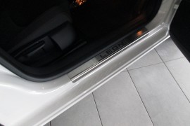 Накладки на пороги Сеат Леон 3 (защитные накладки Seat Leon 3)