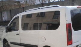 Рейлинги Фиат Скудо 2 Crown алюминий (рейлинги на крышу Fiat Scudo 2)