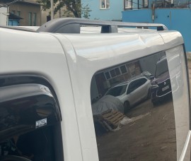 Рейлинги Рено Трафик Crown алюминий (рейлинги на крышу Renault Trafic)