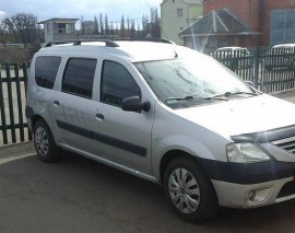Рейлинги Дачия Логан универсал концевик пластик (рейлинги на крышу Dacia Logan MCV)