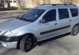 Can Otomotiv Рейлинги на крышу Дачия Логан универсал концевик метал (рейлинги Dacia Logan MCV)